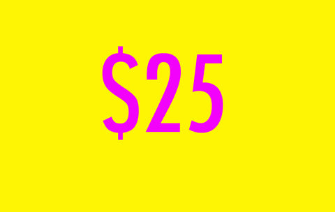 $25 Gift Voucher