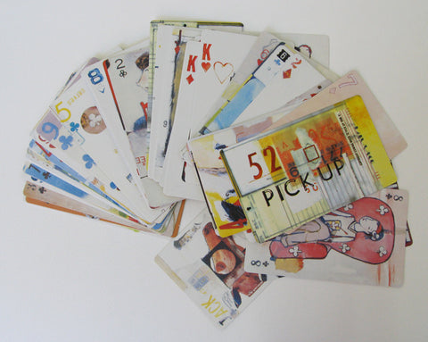 52 Pick Up Playing Cards X Edwina White